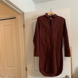 FRANK & OAK SHIRT DRESS